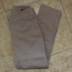 Khaki 00 Petite LOFT Slacks